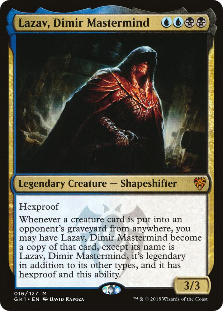 Lazav, Dimir Mastermind [Guilds of Ravnica: Guild Kits] 16