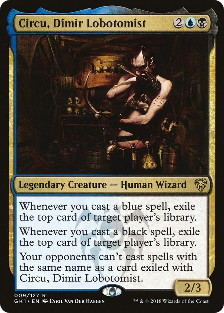 Circu, Dimir Lobotomist [Guilds of Ravnica: Guild Kits] 9