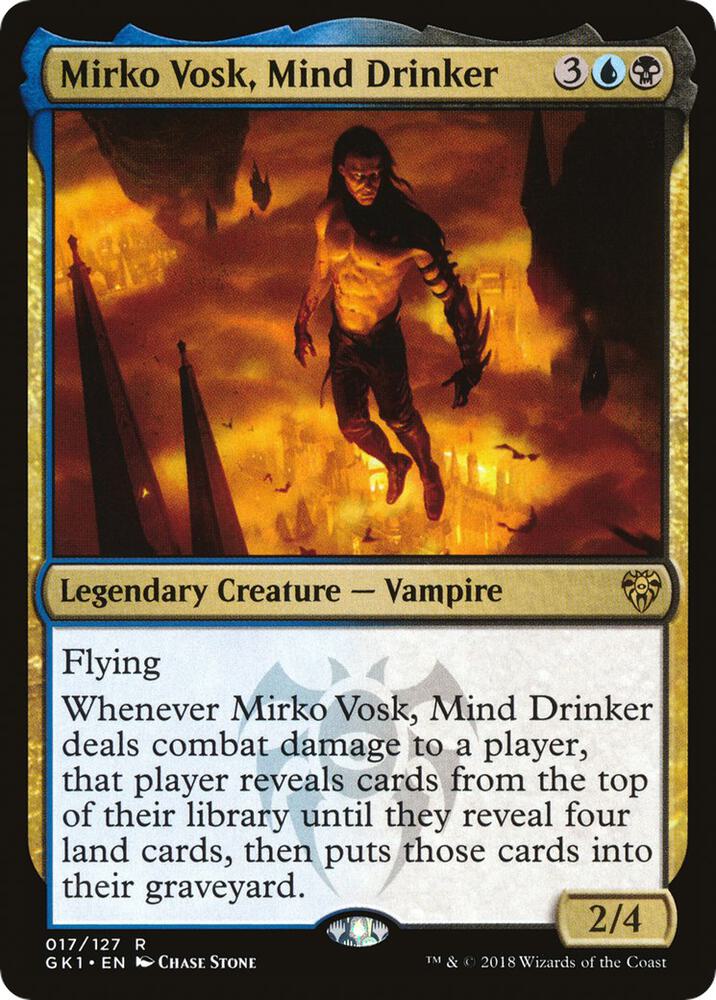 Mirko Vosk, Mind Drinker [Guilds of Ravnica: Guild Kits] 17