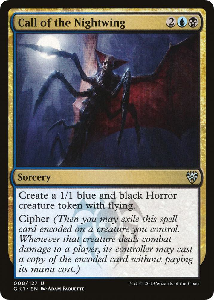 Call of the Nightwing [Guilds of Ravnica: Guild Kits] 8