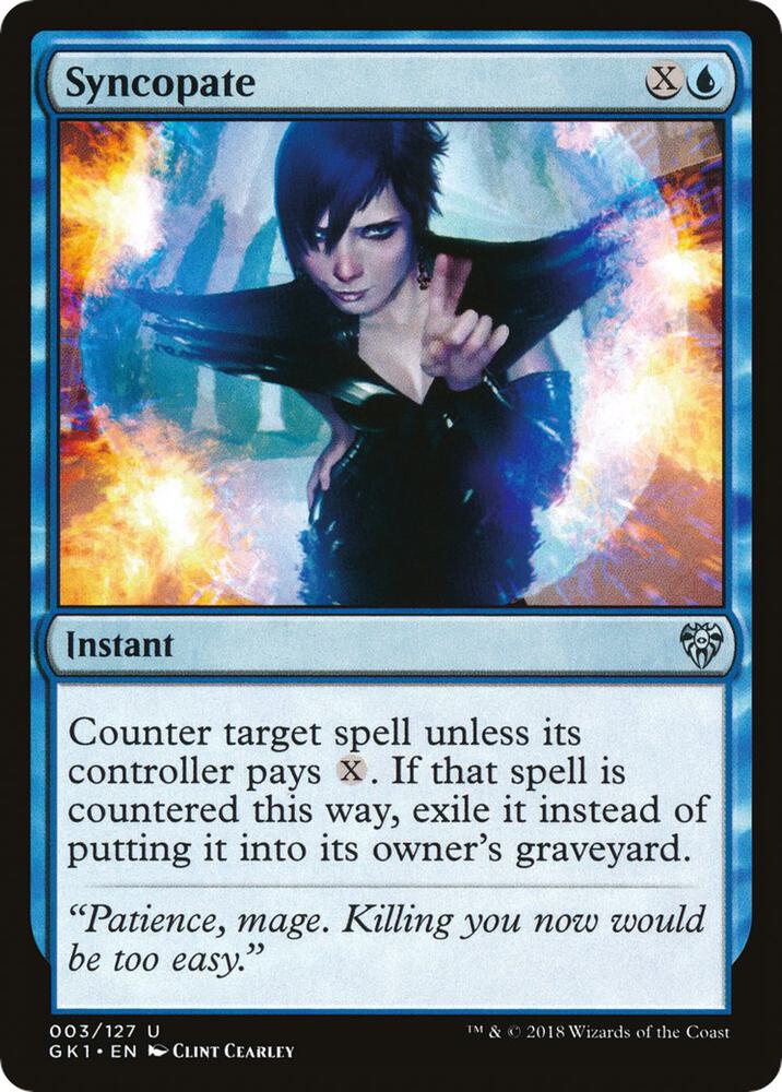 Syncopate [Guilds of Ravnica: Guild Kits] 3
