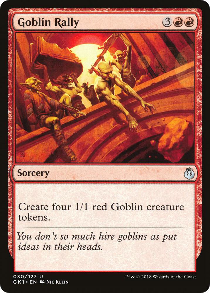 Goblin Rally [Guilds of Ravnica: Guild Kits] 30