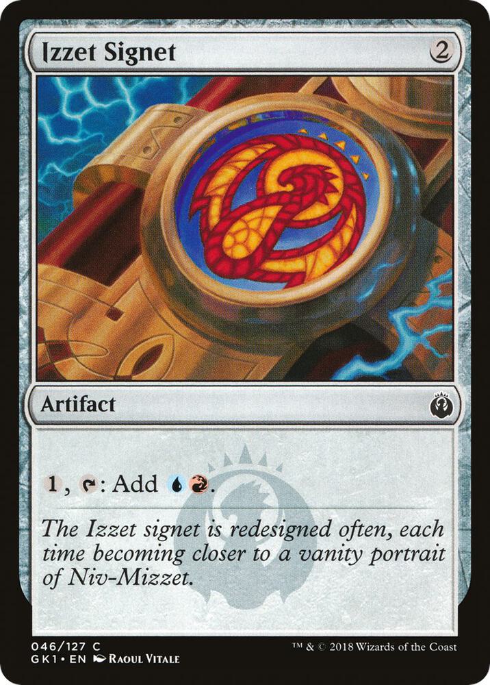 Izzet Signet [Guilds of Ravnica: Guild Kits] 46