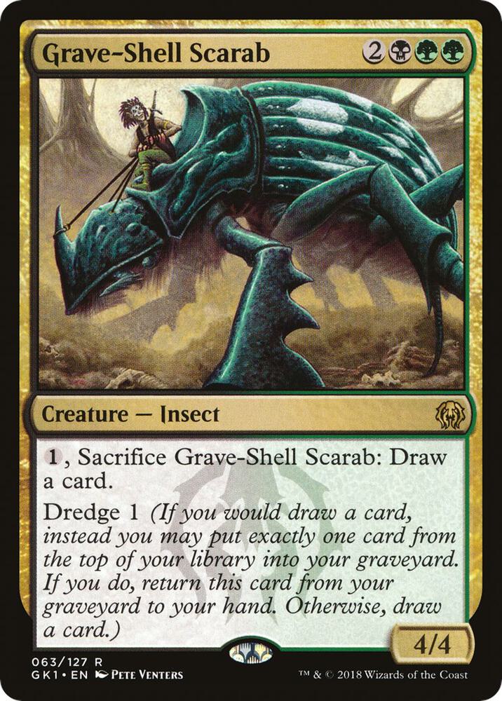 Grave-Shell Scarab [Guilds of Ravnica: Guild Kits] 63