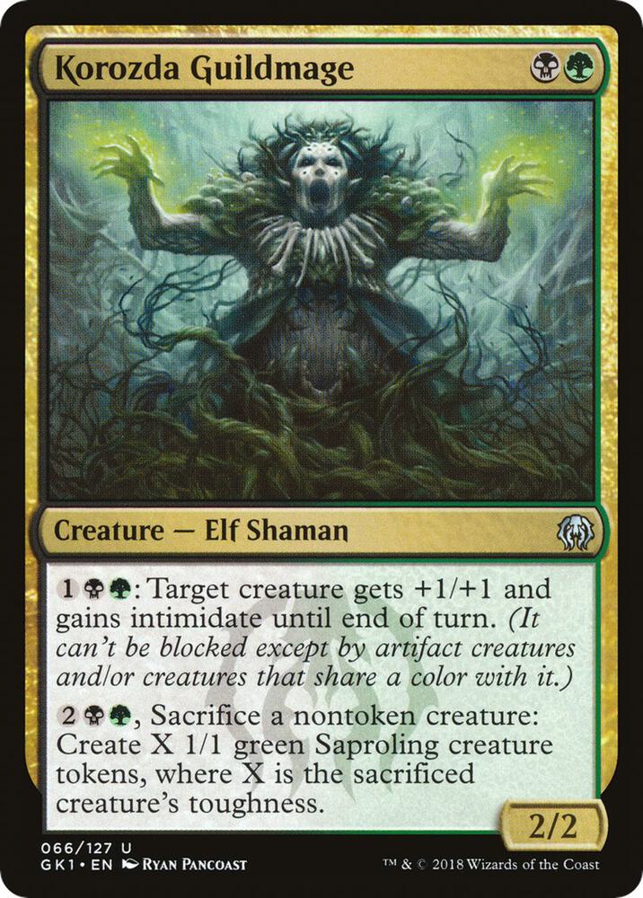 Korozda Guildmage [Guilds of Ravnica: Guild Kits] 66