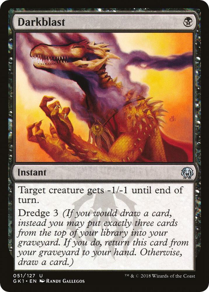Darkblast [Guilds of Ravnica: Guild Kits] 51