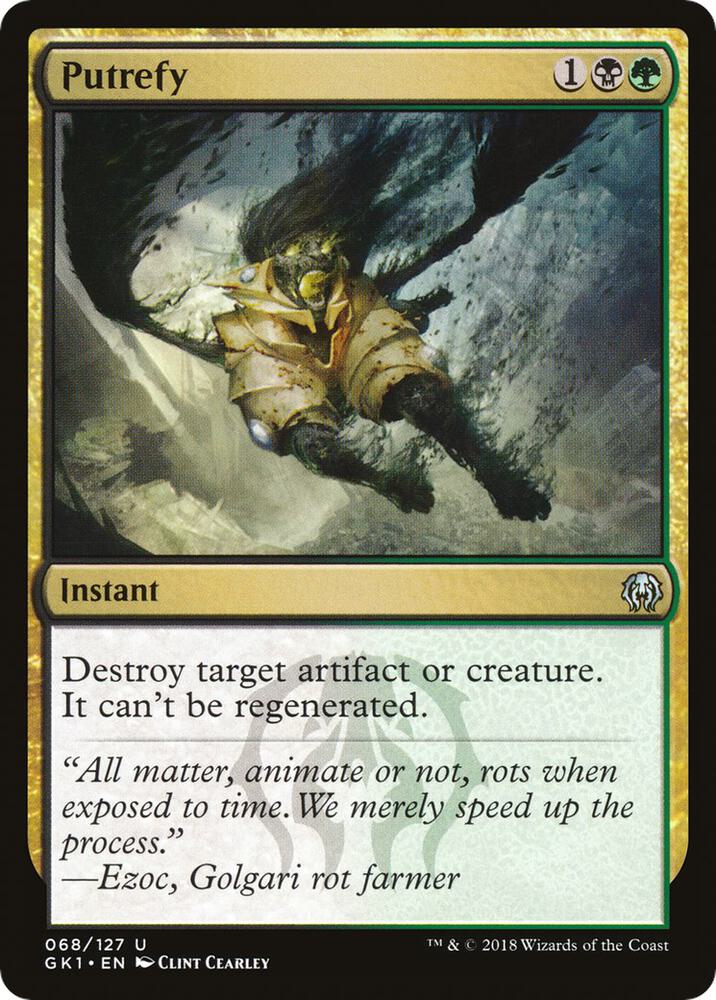 Putrefy [Guilds of Ravnica: Guild Kits] 68