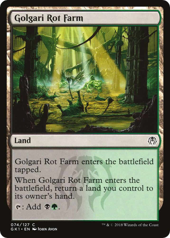 Golgari Rot Farm [Guilds of Ravnica: Guild Kits] 74
