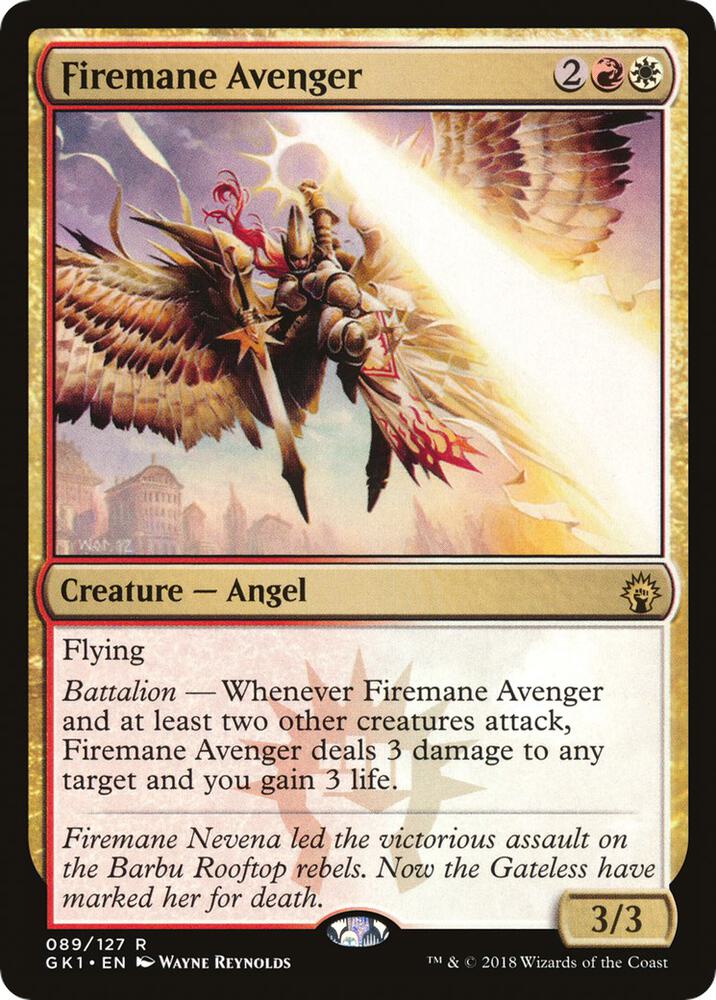 Firemane Avenger [Guilds of Ravnica: Guild Kits] 89