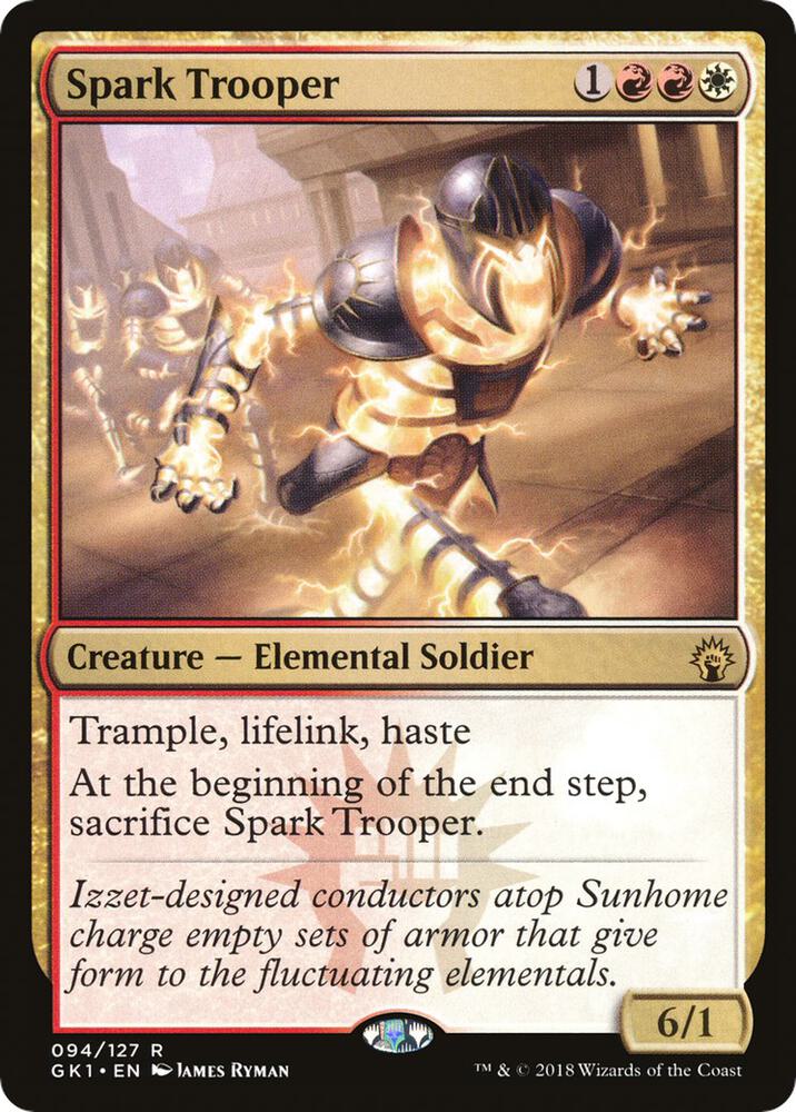 Spark Trooper [Guilds of Ravnica: Guild Kits] 94