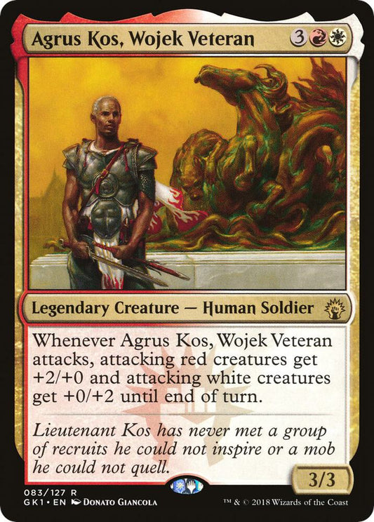 Agrus Kos, Wojek Veteran [Guilds of Ravnica: Guild Kits] 83