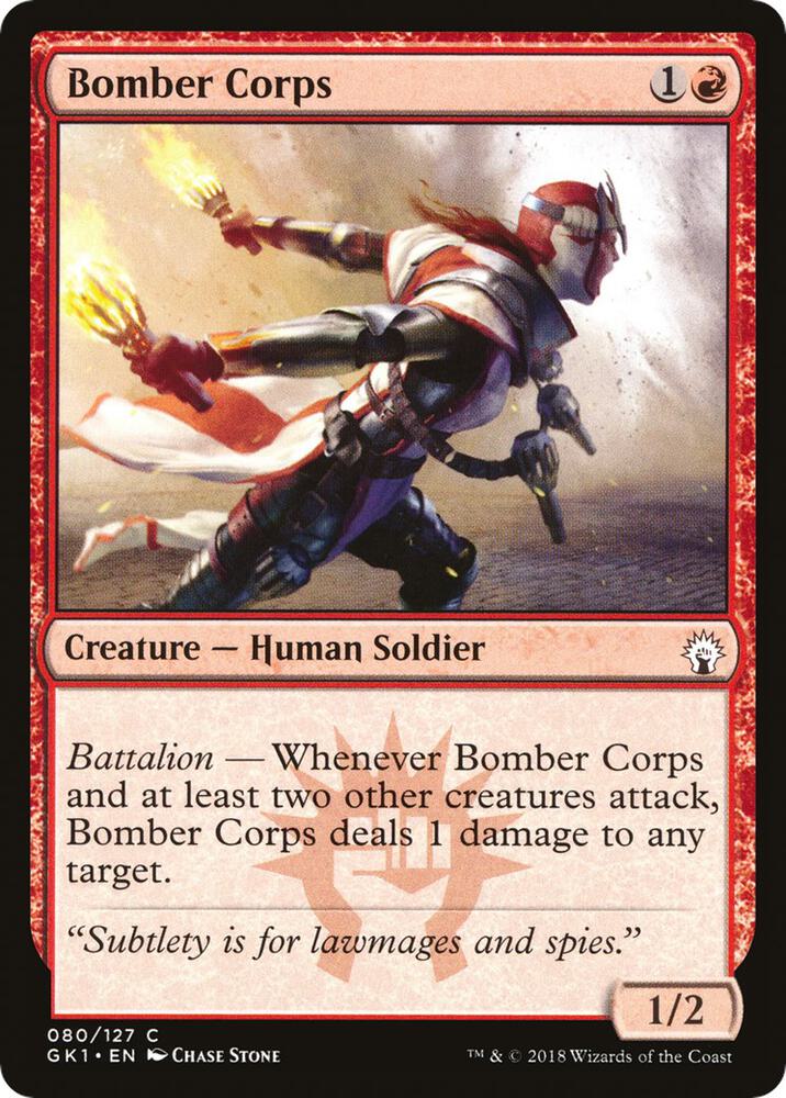 Bomber Corps [Guilds of Ravnica: Guild Kits] 80