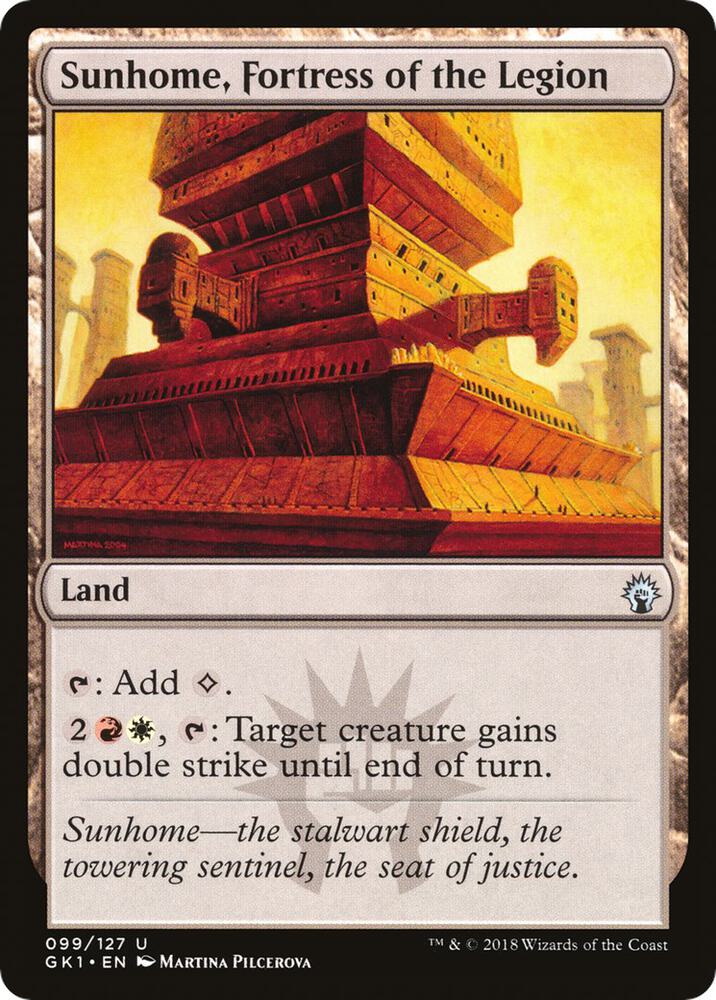 Sunhome, Fortress of the Legion [Guilds of Ravnica: Guild Kits] 99