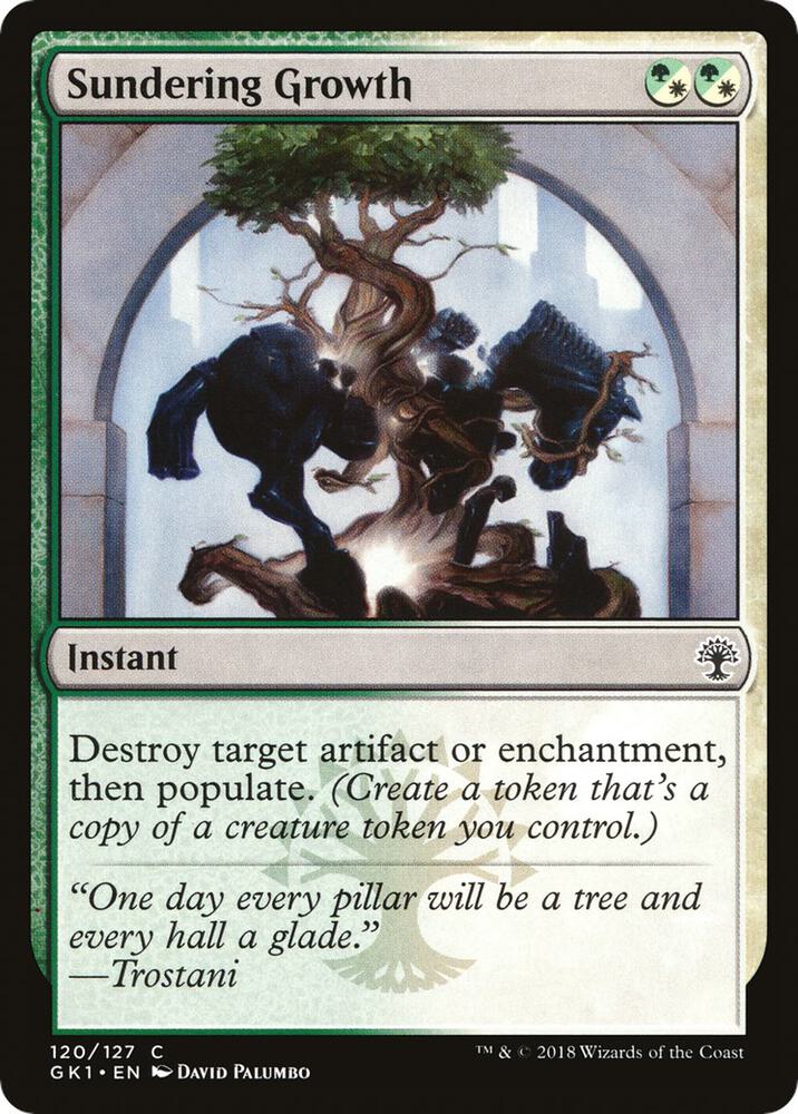 Sundering Growth [Guilds of Ravnica: Guild Kits] 120
