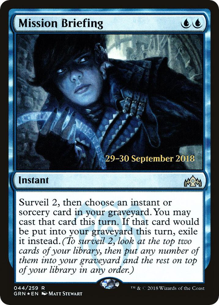 Mission Briefing [Prerelease Cards] 44