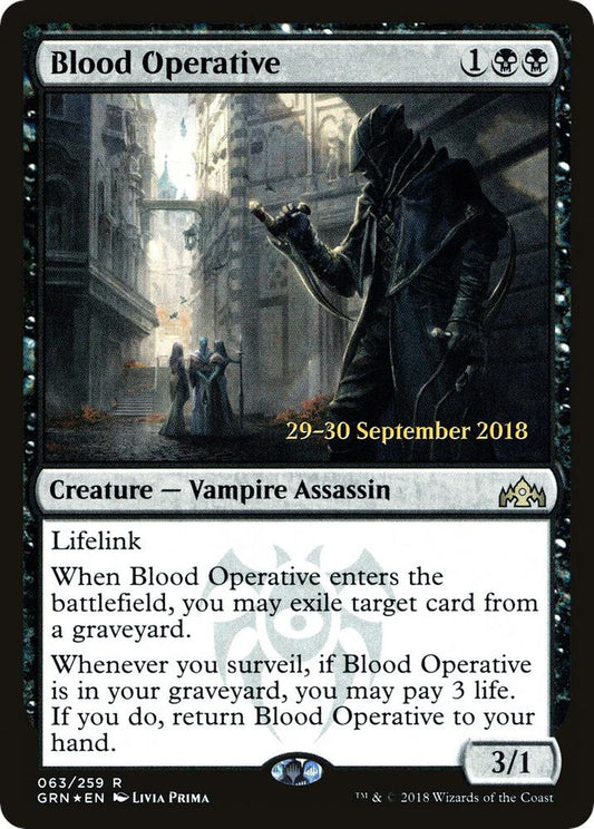 Blood Operative [Prerelease Cards] 63