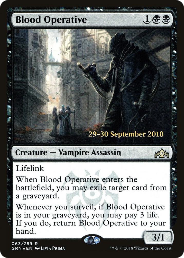 Blood Operative [Prerelease Cards] 63