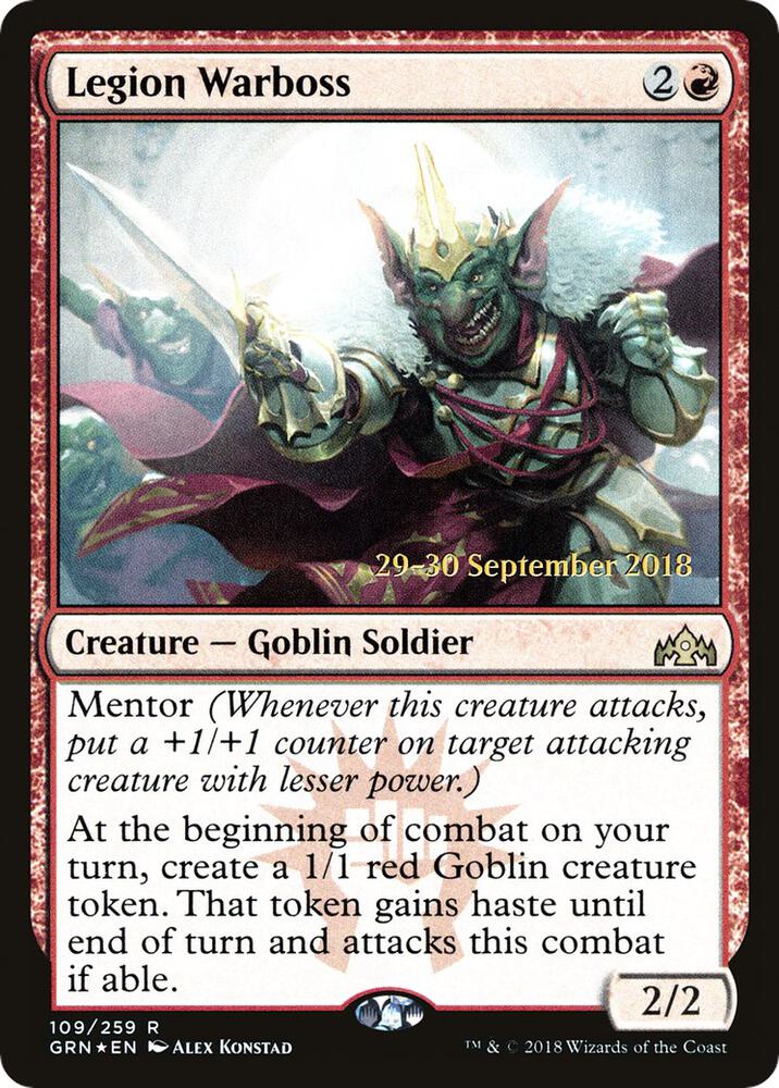 Legion Warboss [Prerelease Cards] 109