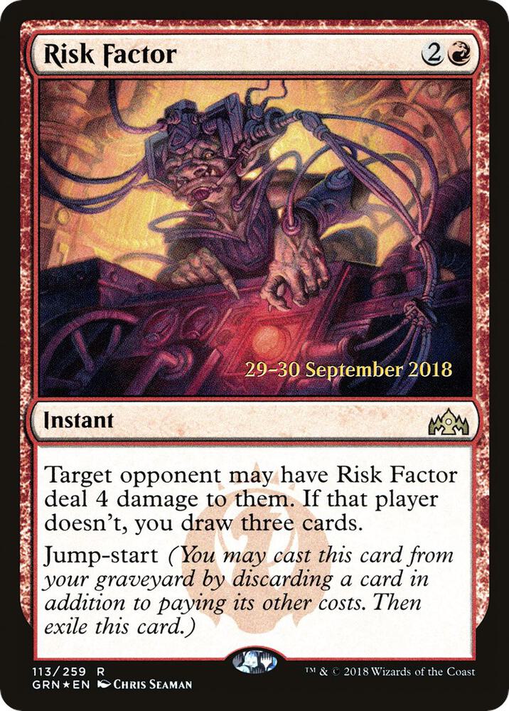 Risk Factor [Prerelease Cards] 113
