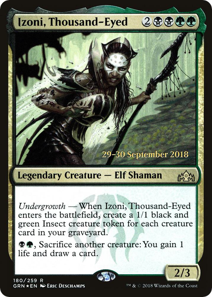 Izoni, Thousand-Eyed [Prerelease Cards] 180