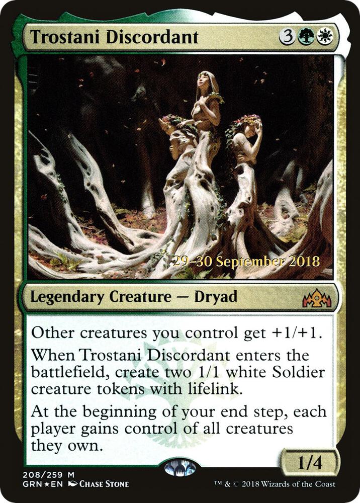 Trostani Discordant [Prerelease Cards] 208