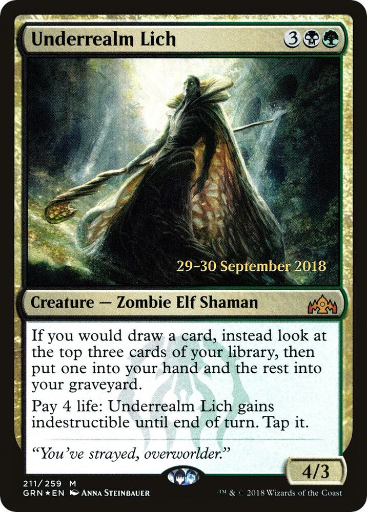 Underrealm Lich [Prerelease Cards] 211