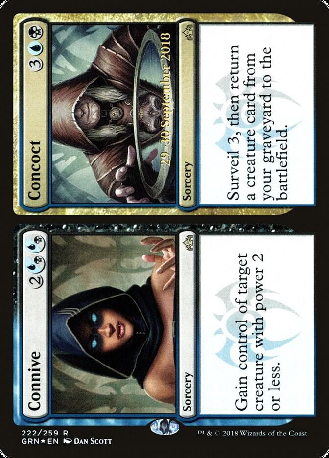 Connive // Concoct [Prerelease Cards] 222