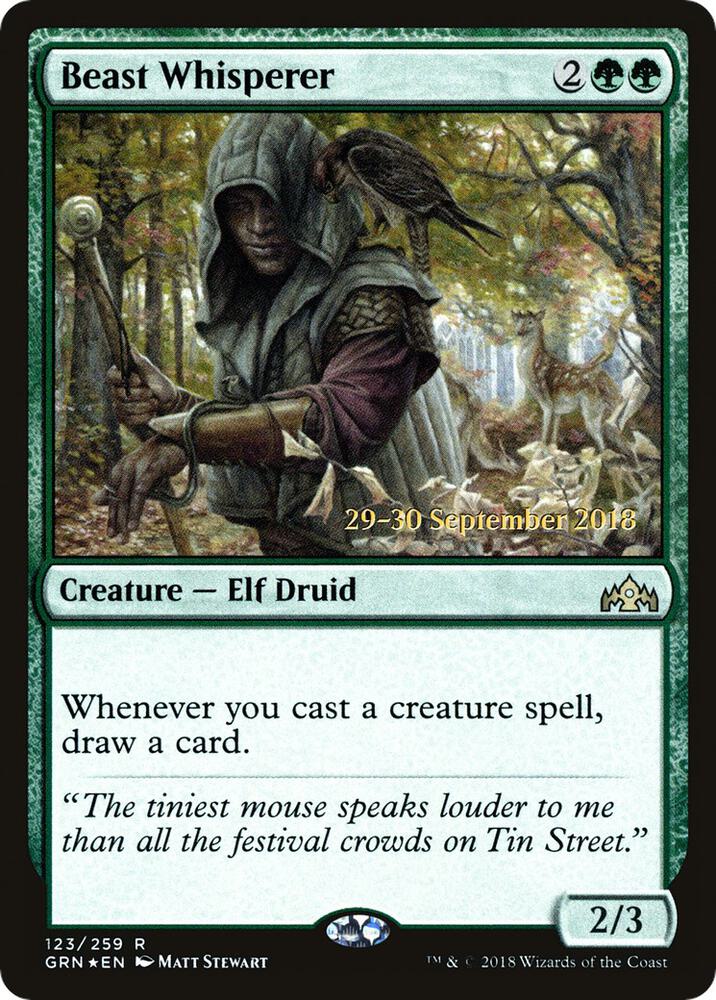 Beast Whisperer [Prerelease Cards] 123
