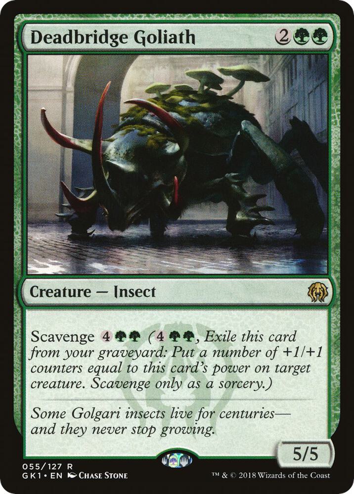 Deadbridge Goliath [Guilds of Ravnica: Guild Kits] 55