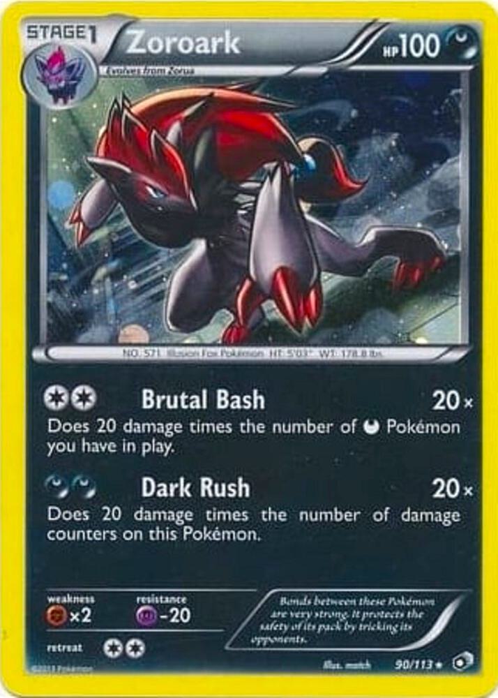 Zoroark - 90/113 (Cosmos Holo) [Blister Exclusives] 090/113
