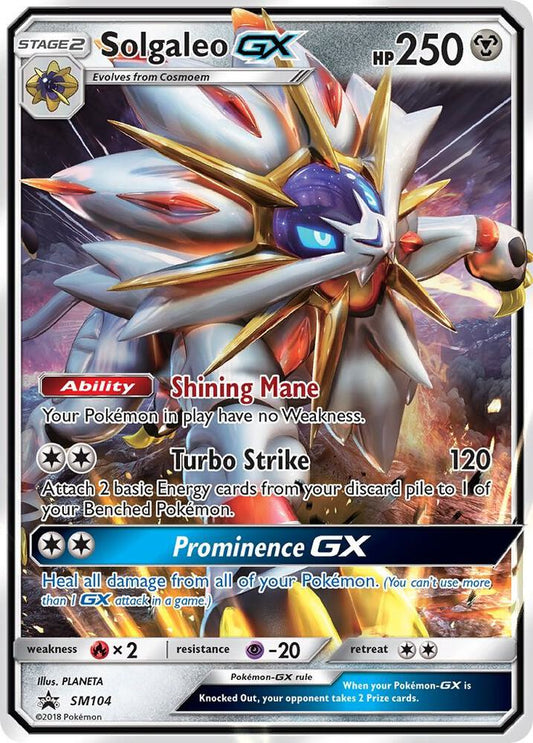 Solgaleo GX - SM104 [SM Promos] SM104