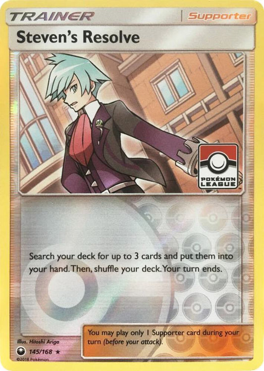 Steven's Resolve - 145/168 (Pokemon League) [League & Championship Cards] 145/168