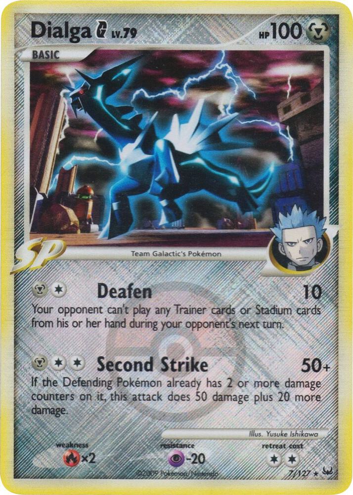 Dialga G - 7/127 (League Promo) [League & Championship Cards] 007/127