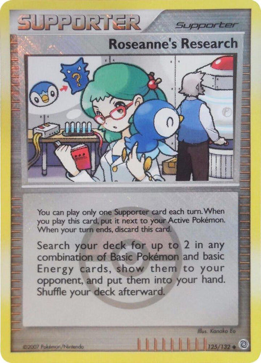 Roseanne's Research - 125/132 (League Promo) [League & Championship Cards] 125/132
