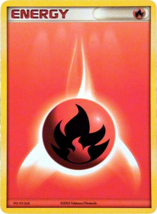 Fire Energy (2005 Unnumbered) [League & Championship Cards]