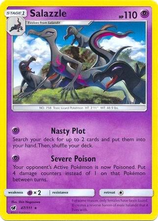 Salazzle - 47/111 (SM Crimson Invasion) [Deck Exclusives] 047/111