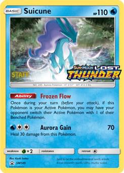 Suicune - SM149 (Prerelease) [Staff] [SM Promos] SM149