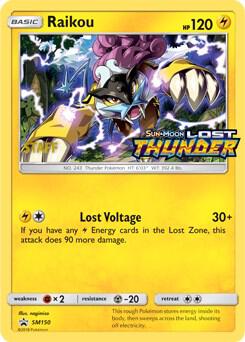 Raikou - SM150 (Prerelease) (Staff) [SM Promos] SM150