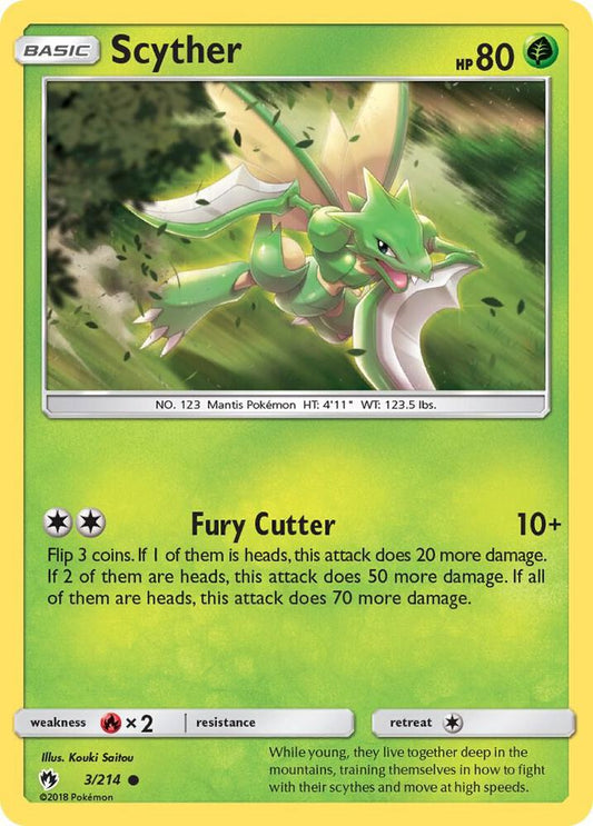 Scyther [SM - Lost Thunder] 3/214