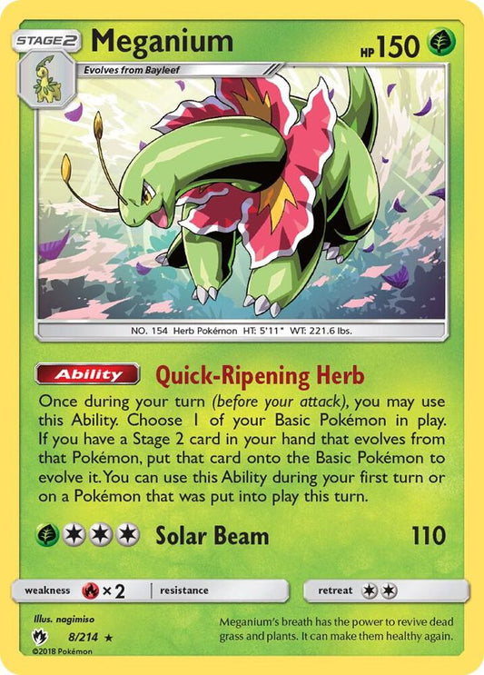 Meganium [SM - Lost Thunder] 8/214