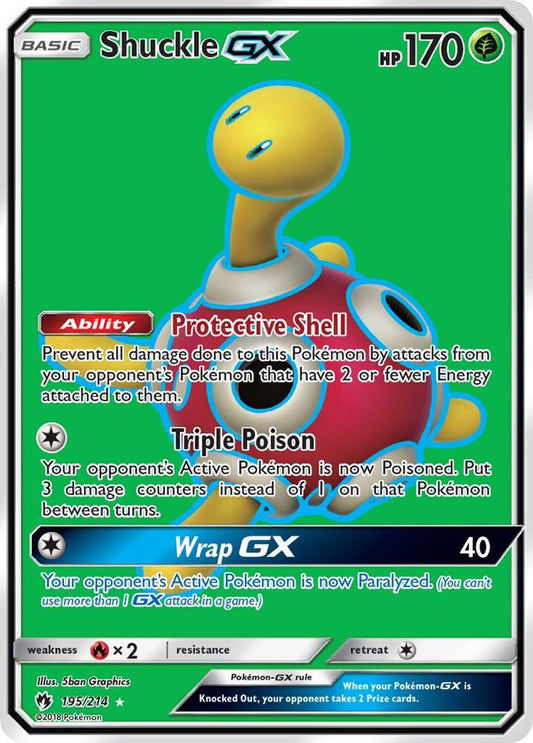 Shuckle GX (Full Art) [SM - Lost Thunder] 195/214