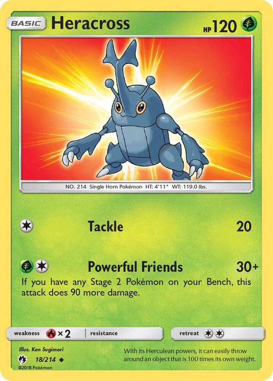 Heracross [SM - Lost Thunder] 18/214