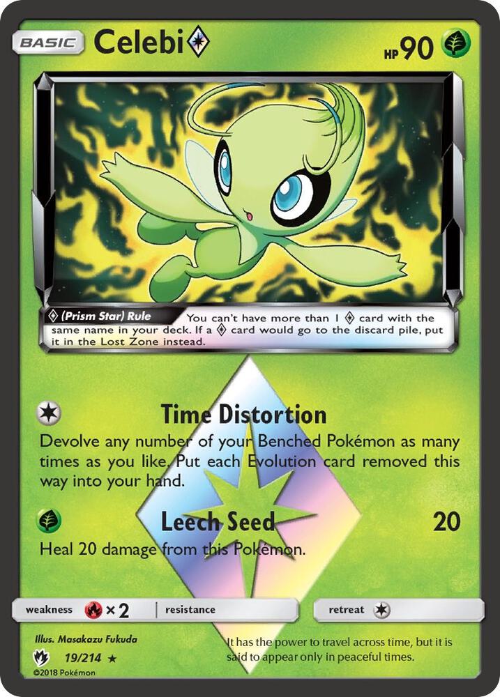 Celebi Prism Star [SM - Lost Thunder] 19/214