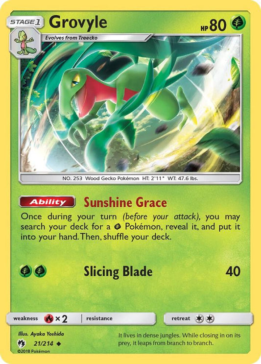 Grovyle [SM - Lost Thunder] 21/214