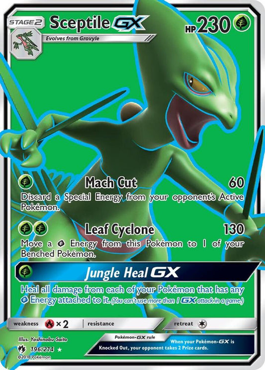 Sceptile GX (Full Art) [SM - Lost Thunder] 196/214