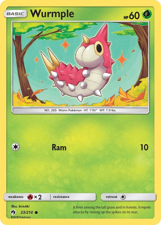 Wurmple (23) [SM - Lost Thunder] 23/214