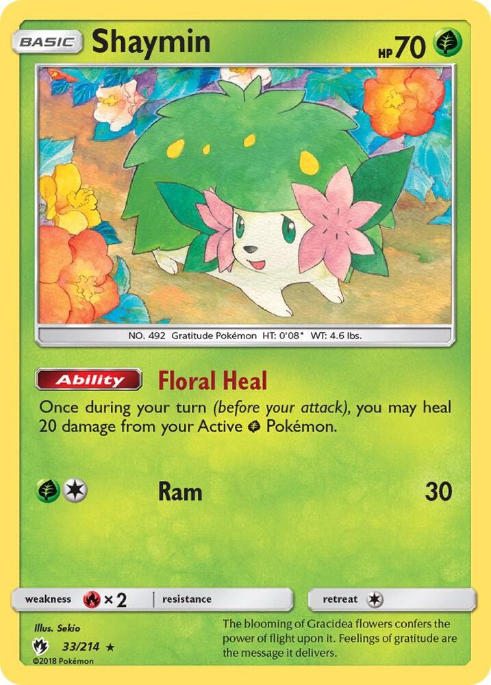 Shaymin [SM - Lost Thunder] 33/214