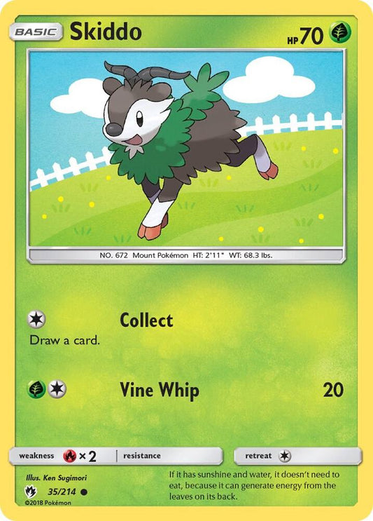 Skiddo [SM - Lost Thunder] 35/214