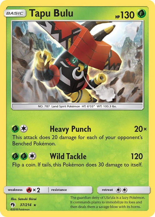 Tapu Bulu [SM - Lost Thunder] 37/214