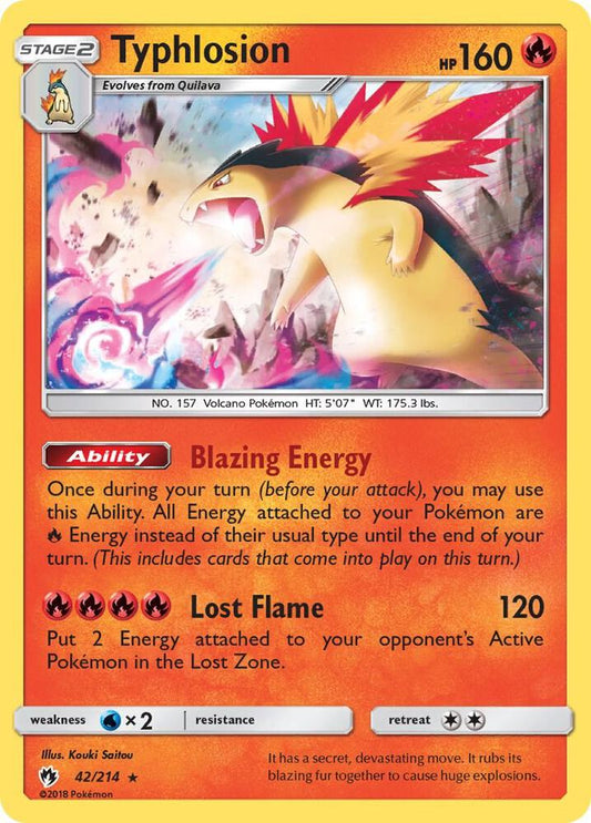 Typhlosion [SM - Lost Thunder] 42/214